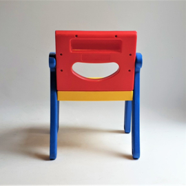 kinderstoel set pair of children's chairs 1980s