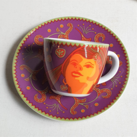 kop en schotel set my little darling pair of expresso cup & saucer Debora Jedwab ritzenhoff 2002