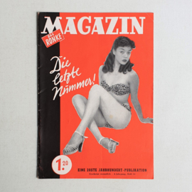 magazine "das ronke magazin" pin-up germany 1950s