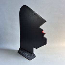 alain mikli brillen standaard eyewear display stand starck black 1980s