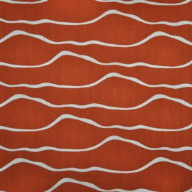 vintage stof golf-patroon fabric ongebruikt 1970s