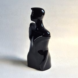 beeld figurine lindsey b. style lady buste black 1980s