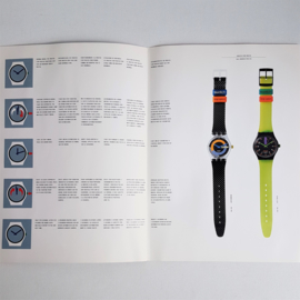 swatch horloge folder fall winter collection booklet 1992 1993