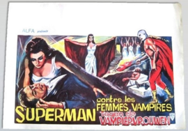 superman femmis vampires vampiervrouwen cult filmposter poster 1960s