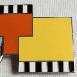 broche michele de lucchi memphis milano acme brooch 1980s