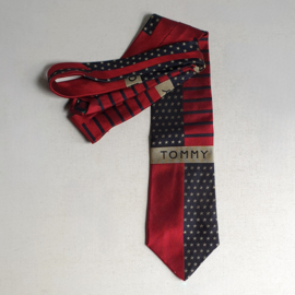 stropdas zijde silk tie tommy hilfiger 1990s