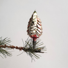 kerstversiering glas kerstboom christmas ornament 1930s - 1960s
