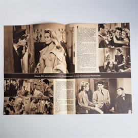 bardot, brigitte bioscoop flyer das ganse blumchen wird entblattert 1960s