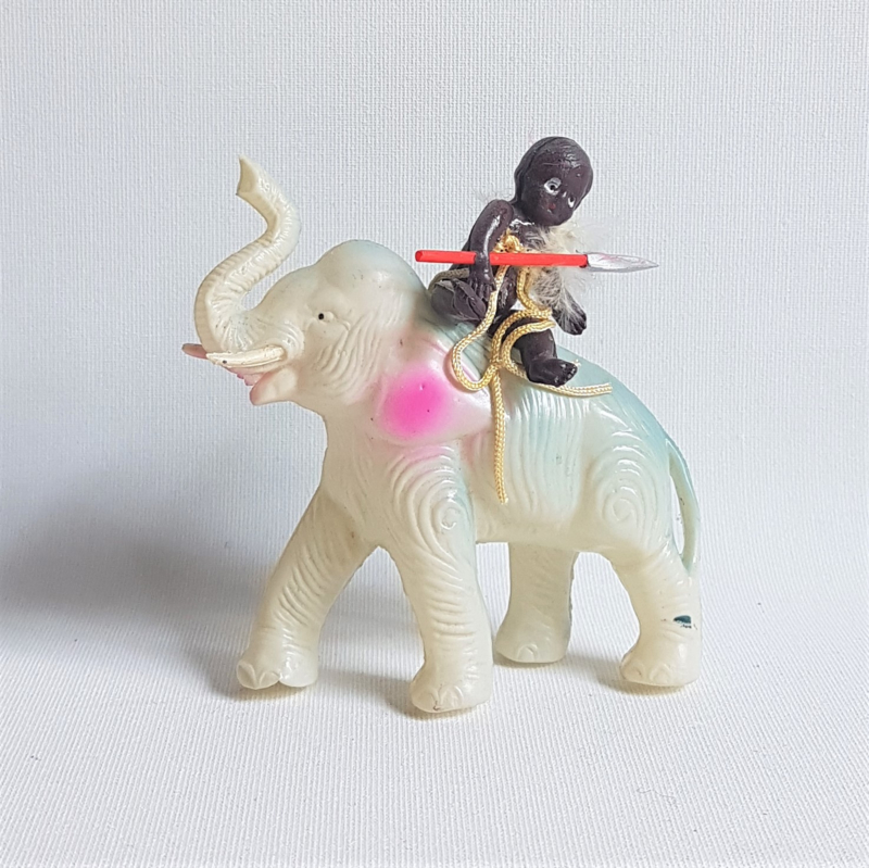 olifant elephant figurine celluloid toy 1930s