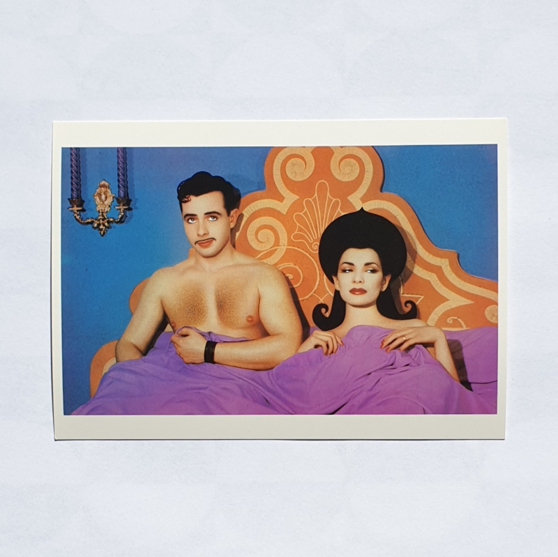 pierre et gilles patrick et ruth "la panne" ansichtkaart art postcard 1983