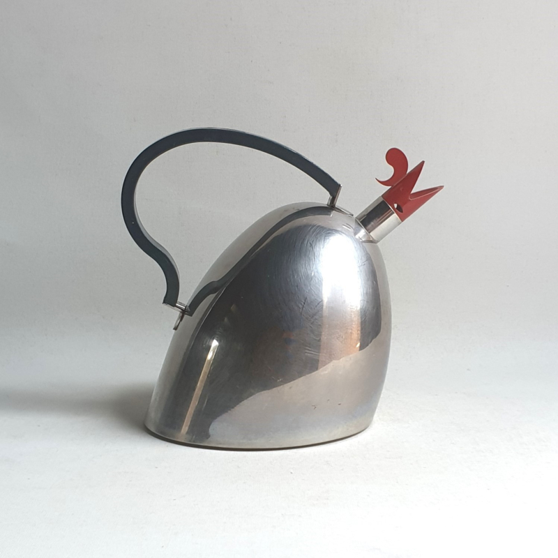 fluitketel maurizio duranti for barazonni progetti "merlino" kettle 1990s