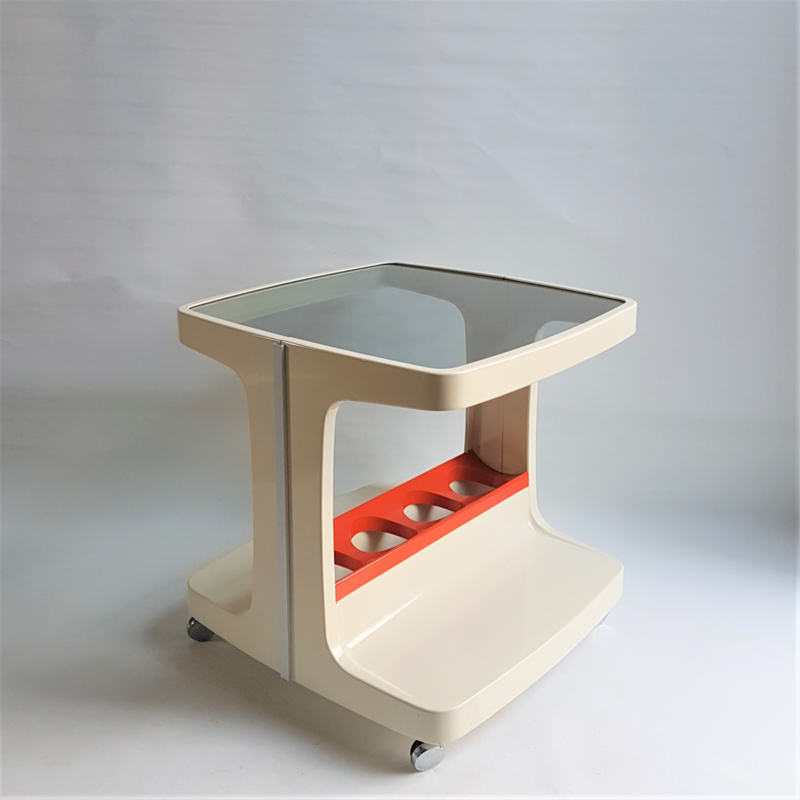 tafel bar trolley space age MARC HELD table 1970s ARCHIVE