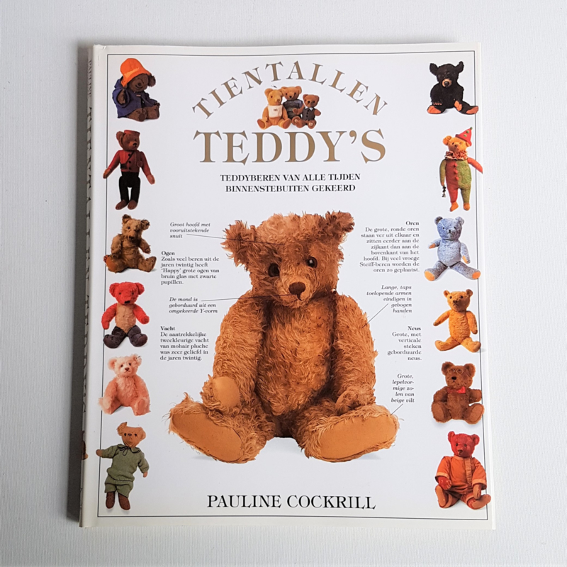 toys teddyberen tientallen teddy's boek book 1993