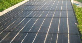 zwembadverwarming 20m2 solar  1.33m x 15.00m