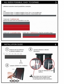 Solar 4 Pool zwembad verwarming uitleg installatie 4m2 kit