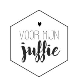 sticker voor mijn juffie