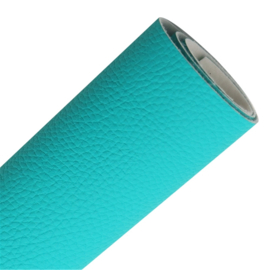 Pu leer blauwgroen