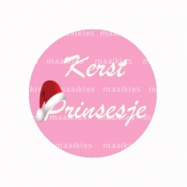 (FB371) kerstprinsesje roze