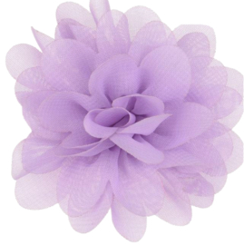 chiffon bloem lila 7cm