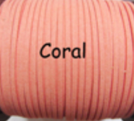 Suède veter coral