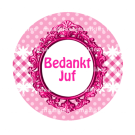 BSO42 BEDANKT JUF BAROK ROZE