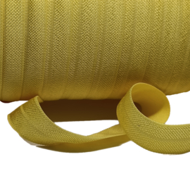 Oker geel haarband elastiek 15mm p/m