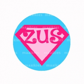 (FB539) Super zus roze / blauw