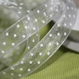 WiT organza polkadot lint