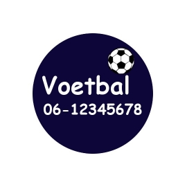 Sos button voetbal