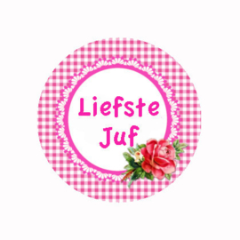 (FB814) LIEFSTE JUF ROZE BLOEM