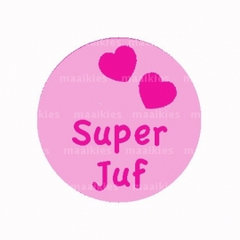 (FB384) Super juf roze /fuchsia