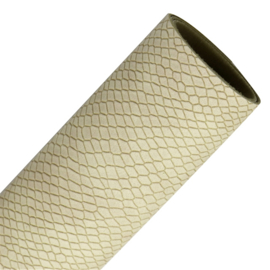 Stone structuur  pu leer  geel. beige