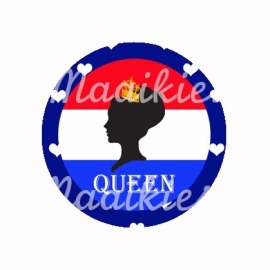 (FB195) Queen Silhouette bl