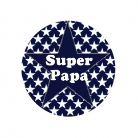 (FB234) navy ster SUPER PAPA