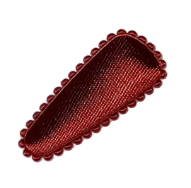 1 kniphoesje satijn bordeaux rood (3,5)