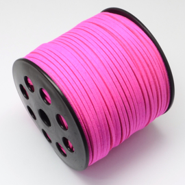 Suède veter knal roze