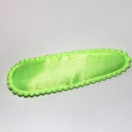 Kniphoesje satijn NEON groen (50mm)