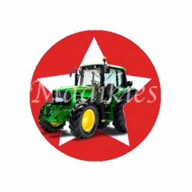 (FB431) tractor rood