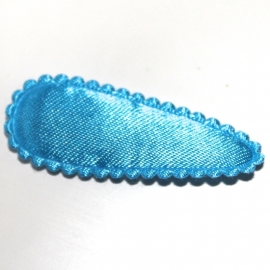 Kniphoesje satijn NEON blauw (45mm)