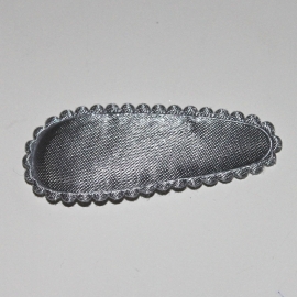 Kniphoesje satijn grijs (45mm)