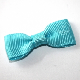 Strikje grosgrain blauw