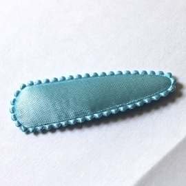 blauw hoesje satijn (5,0cm)