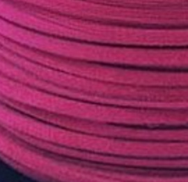 Suède veter fuchsia