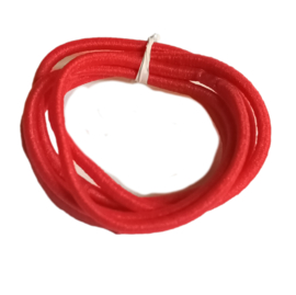 groot dun elastiek rood