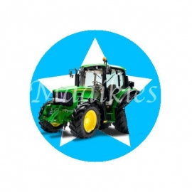 (FB432) tractor blauw