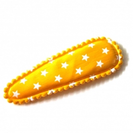 vinyl kniphoesjes sterren geel (5cm)