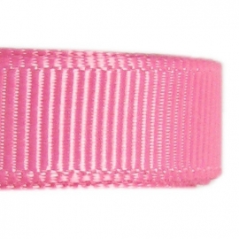 Grosgrain felroze 1m