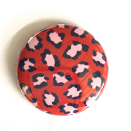 (FB905) leopard rood/roze