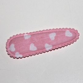 kniphoesje roze met hartje (5cm)