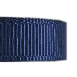 NAVY grosgrain geweven band 1m